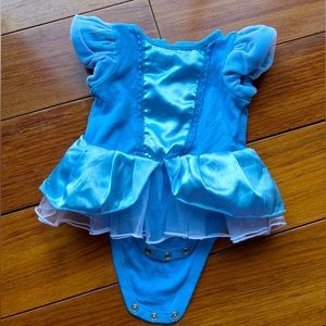 Disney Baby Girl Cinderella Onesie Dress Costume 6-9 Months